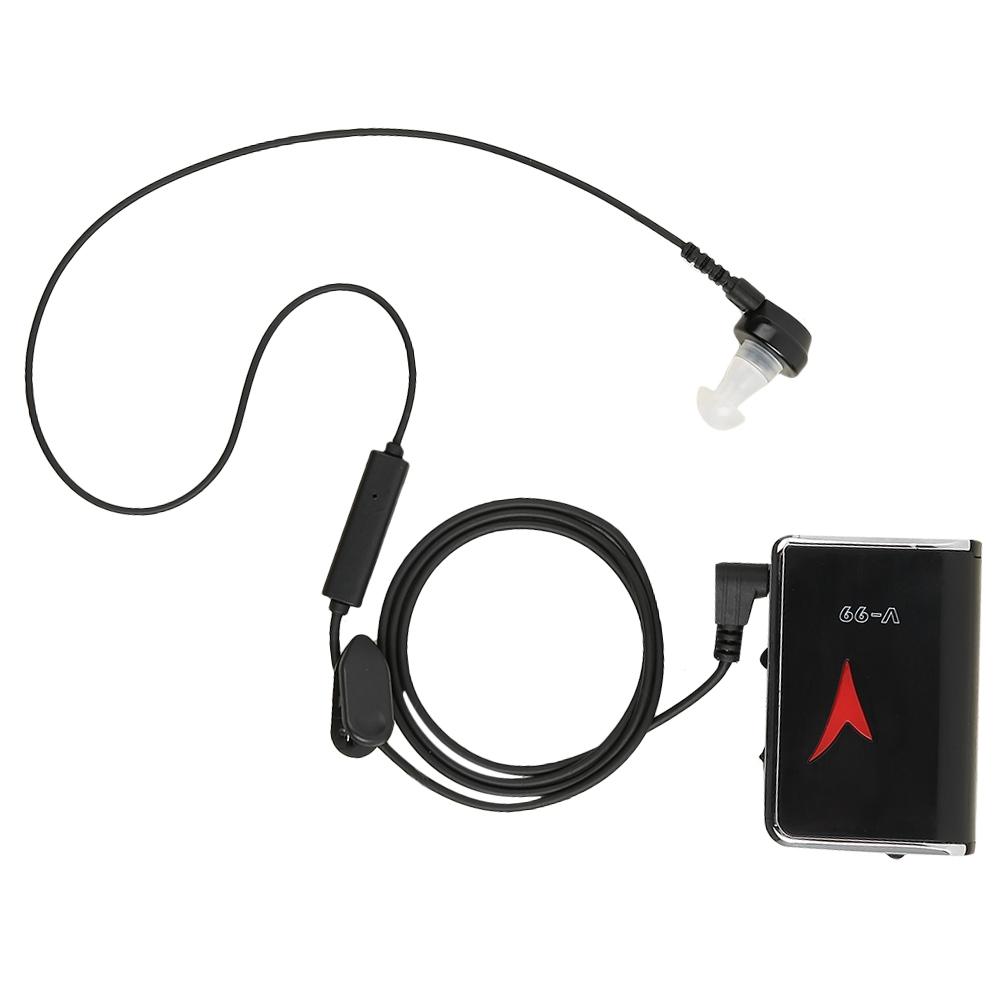 Pocket Hearing Aid Vioce Amplifier Sound Enhancement for Hearing Loss Seniors