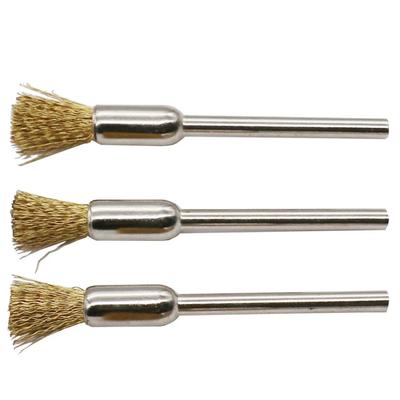 3mm Shank 49mm Length Rust Removal Wire Brushes Wire Brush Stainless Steel Removing Burrs Rotary Tool Rust Removal