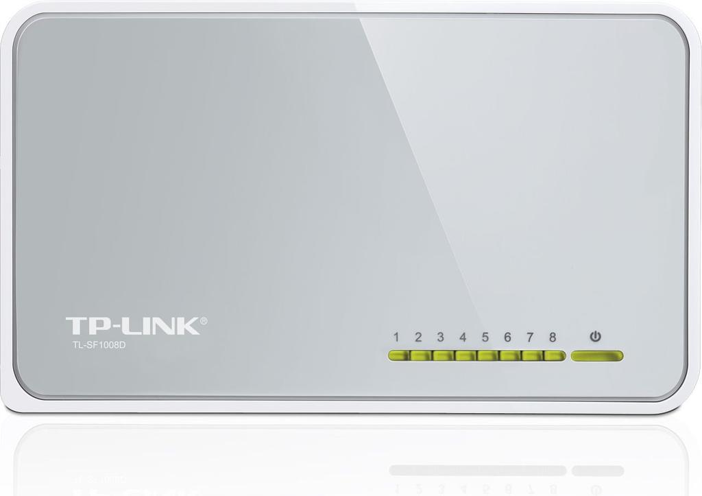 Switch niezarządzalny TP-Link TL-SF1008D 8x10/100Mb
