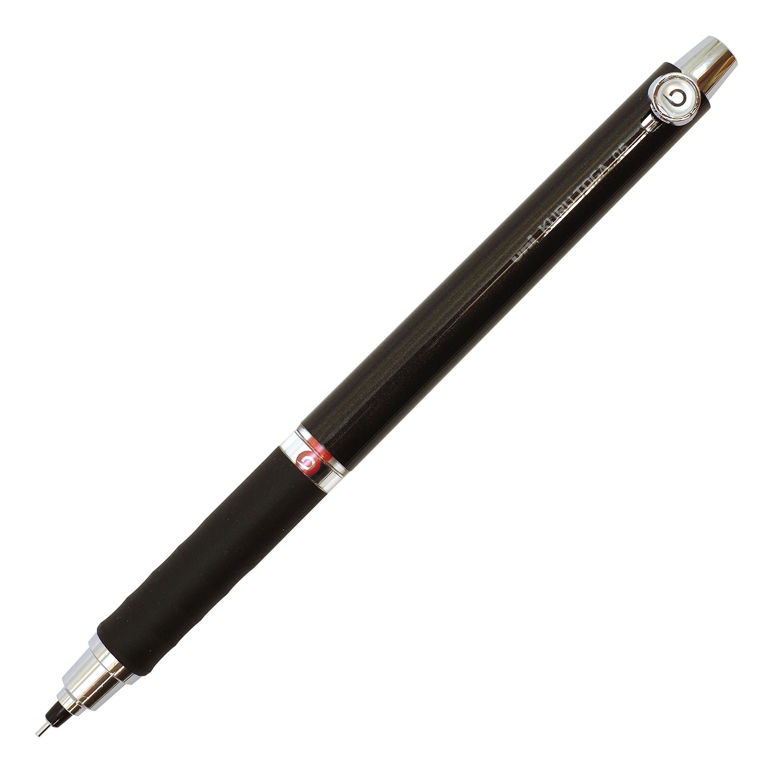 

Mitsubishi Pencil Mechanical Pencil Kurtoga Rubber Grip Black 0.5 M56561P.24