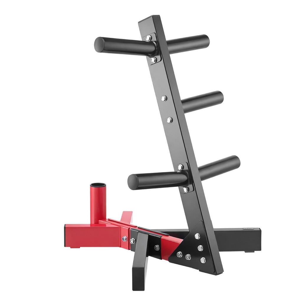 Weight Plate Rack Weight Plate Tree Home Gym Barbell Storage Stand 2 inch