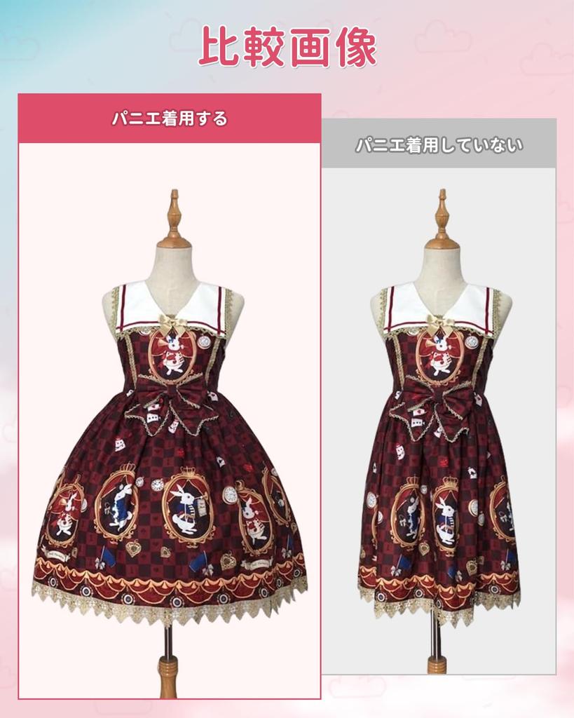 JIURUN Long Sleeve Lolita Gothic Mori Plus Jumper Bowknot Pink Dress, Lolita, Cosplay, Anime, Girl, Size, Dress, Cross-dressing, Lolita, Gothic,