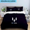 3PCS Messi Celebration Moment Printed Bedding Set, Includes A Duvet Cover and Two Pillowcases for Bedroom, Suitable for All Seasons