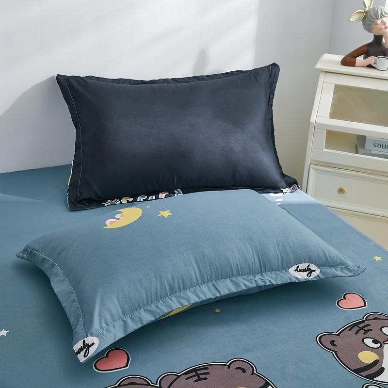 Rectangle Pillows Cover Printed Pillowcase 2pcs Soft Pillow Case funda almohada Home Bed Pillowslip 48x74cm Cushion Covers