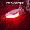 Foldable Bike Solar Taillights Waterproof Emergency Warning Lights  Mountain Road Bike