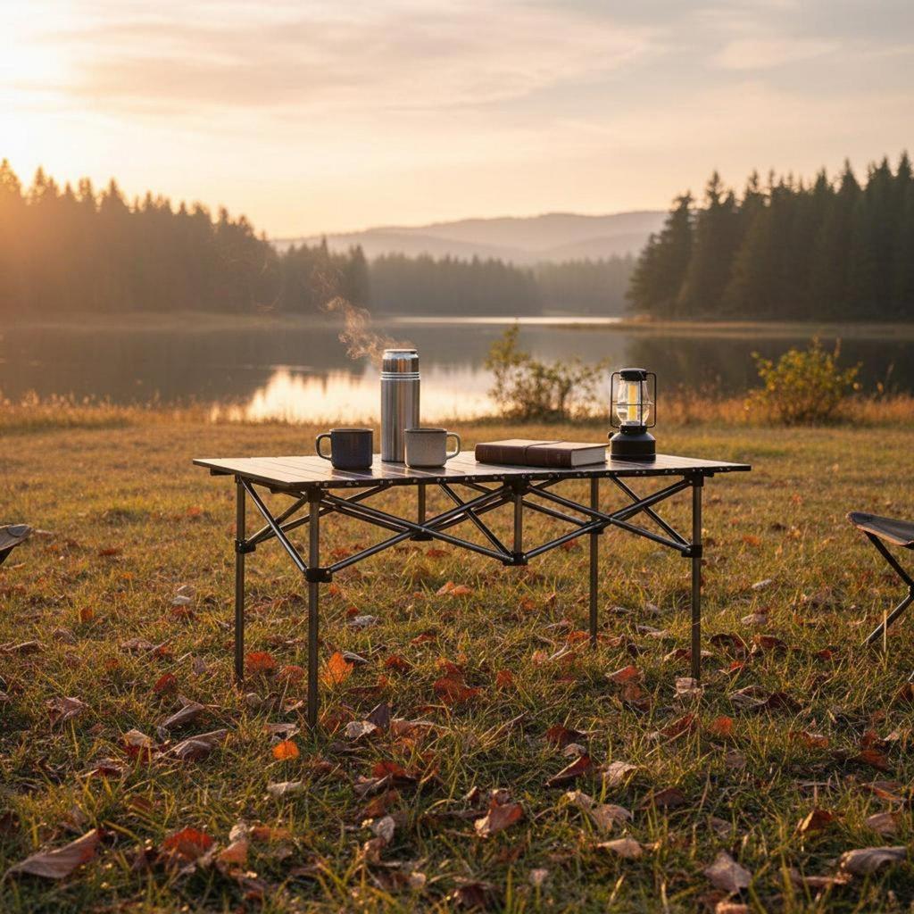 Portable Camping Table Foldable Folding Camp Lightweight Outdoor