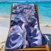 Game Arknights Skadi  Towel Sports Quick Dry Travel Camping Gear Sandproof Soft Light Large Beach Towel