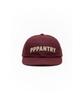 PAPASEUPAENTEULI Pppantry 6Panel Cap_Burgundy
