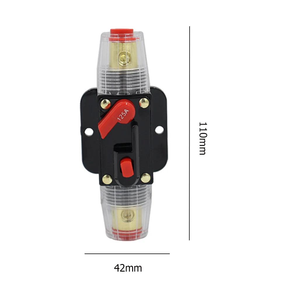 12V-24V DC Car Truck Resettable Circuit Breaker 20A 30A 40A 50A 60A 80A 100A 125A 150A Resettable Fuse Short Protection Fuse