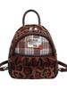 Trendy Leopard Print Women's Mini Backpack - 2025 Autumn/Winter Versatile Fashion Commuter Bag