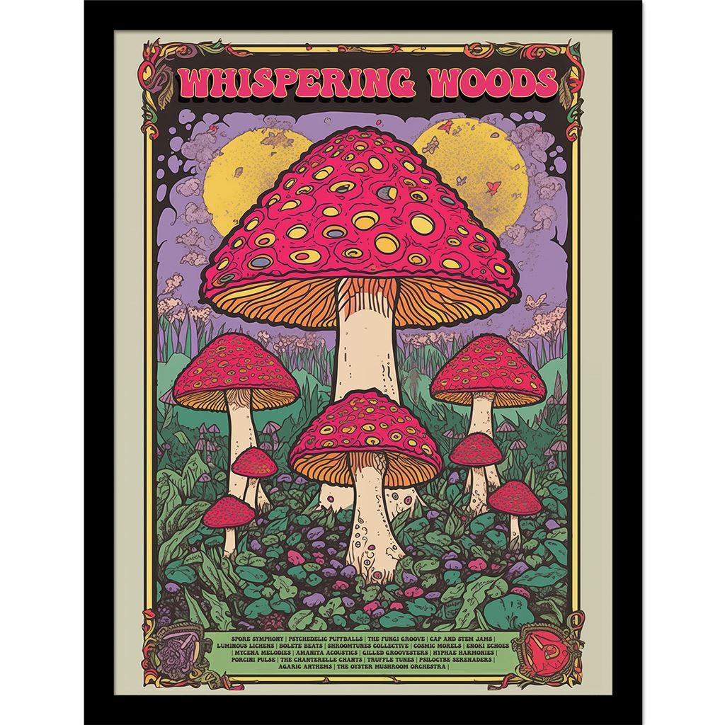 Ada Ingram Whispering Woods Festival Framed Poster