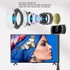 Auto Focus Lock USB Web Camera Webcam with Noise Canceling Mic  Video Conferencing