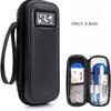 Outdoor Protable Insulin Cooler Bag Insulin Vial Protector Thermometer Display Insulin Vial Storage Case Waterproof  Storage Bag