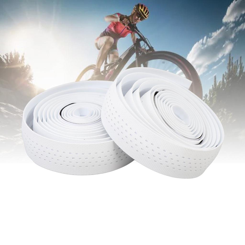 2pcs Road Cycle Handlebar Tapes Silicone Cycling Handle Wraps Anti Slip   Absorbent for Comfortable Ride