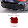 For BMW E90 Car Rear Bumper Tow Hook Cover Caps With Color Black White Silver Red for BMW E90 3 Series 318 320 323 335 2005-2011