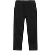 Versatile Lace-Up Solid Color Comfortable Casual Pants Men Pants Black A6C3R-001