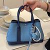 Small-scale Design Hand-held Bucket Bag, Fashionable and Casual Commuting Shoulder Bag with A Slanted Strap