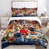 One Piece Bedding 3 Piece Set HD Print Duvet Cover Pillowcases for Teens Adult Bedroom Decoration Christmas Gift