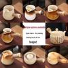 ZISIZ Ceramic Tea Brewing Pot