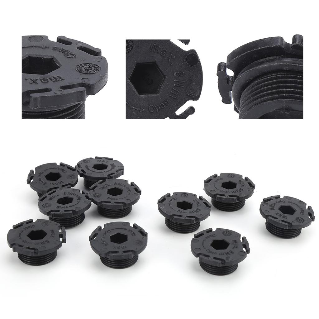 10pcs Engine Oil Drain Plug ABS 11137605018 Fit for 1 series F20 07 2010‑02 2015