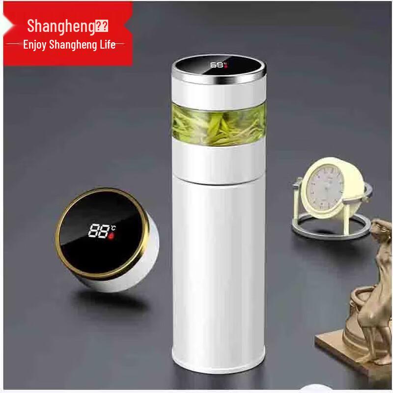 Shangheng Tea Infuser Temperature Display Insulated Mug