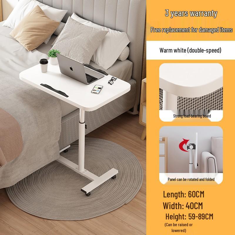 Verstellbarer, um 360° drehbarer Laptop- und Nachttisch – tragbares, kreatives und kompaktes Design