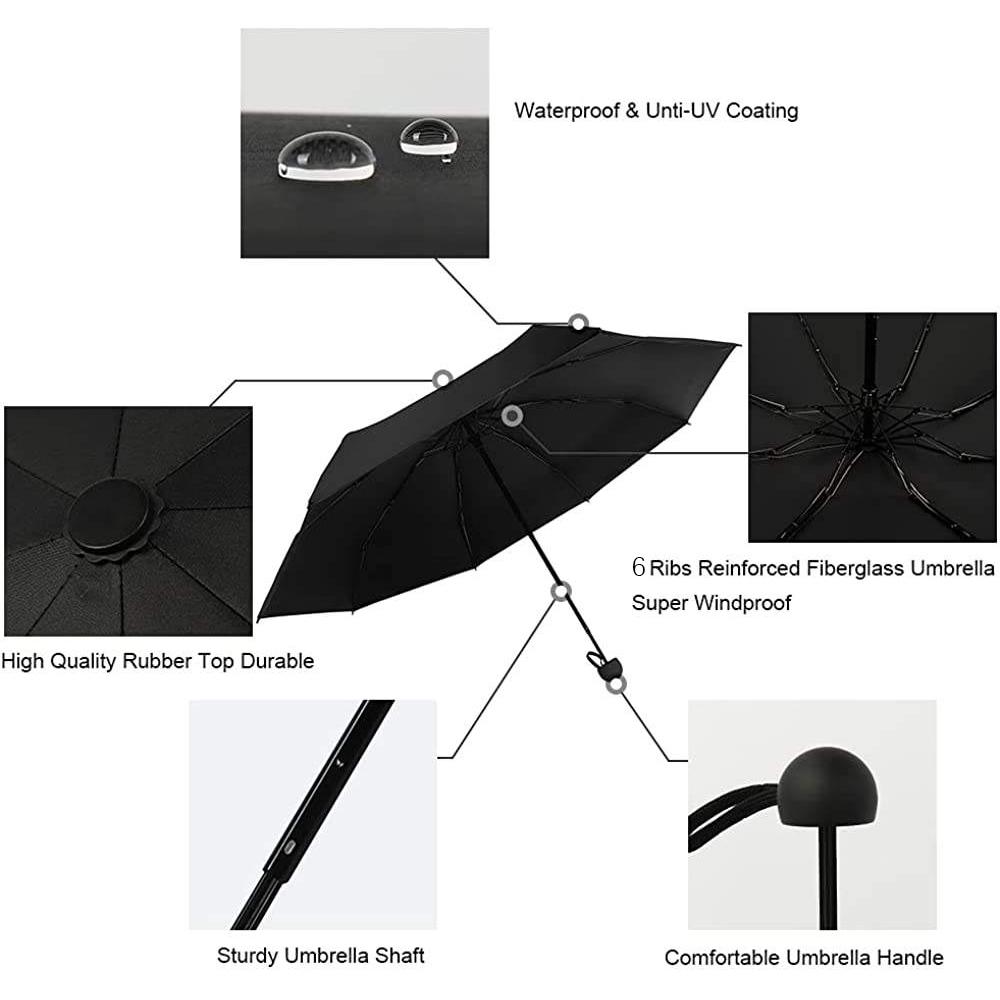 Mini Foldable umbrella UV protection Mini Sun Umbrella dual use portable box to store sunshade umbrella Mini umbrella zwq