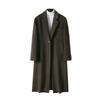 Men's Plus Size Woolen Windbreaker - Autumn/Winter British Style Korean Casual Jacket