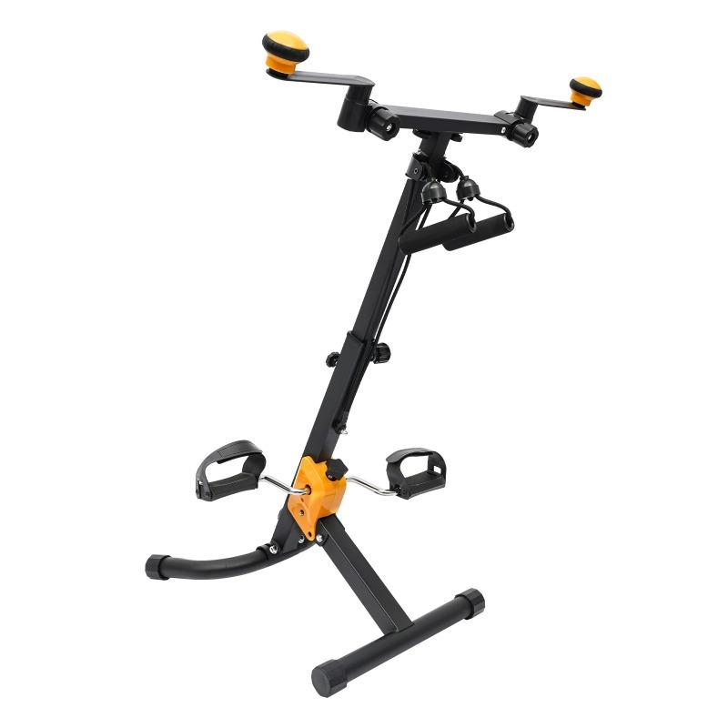 Foldable Home Pedal Exercise Bike Cycling Stepper Pedal Exerciser for Seniors