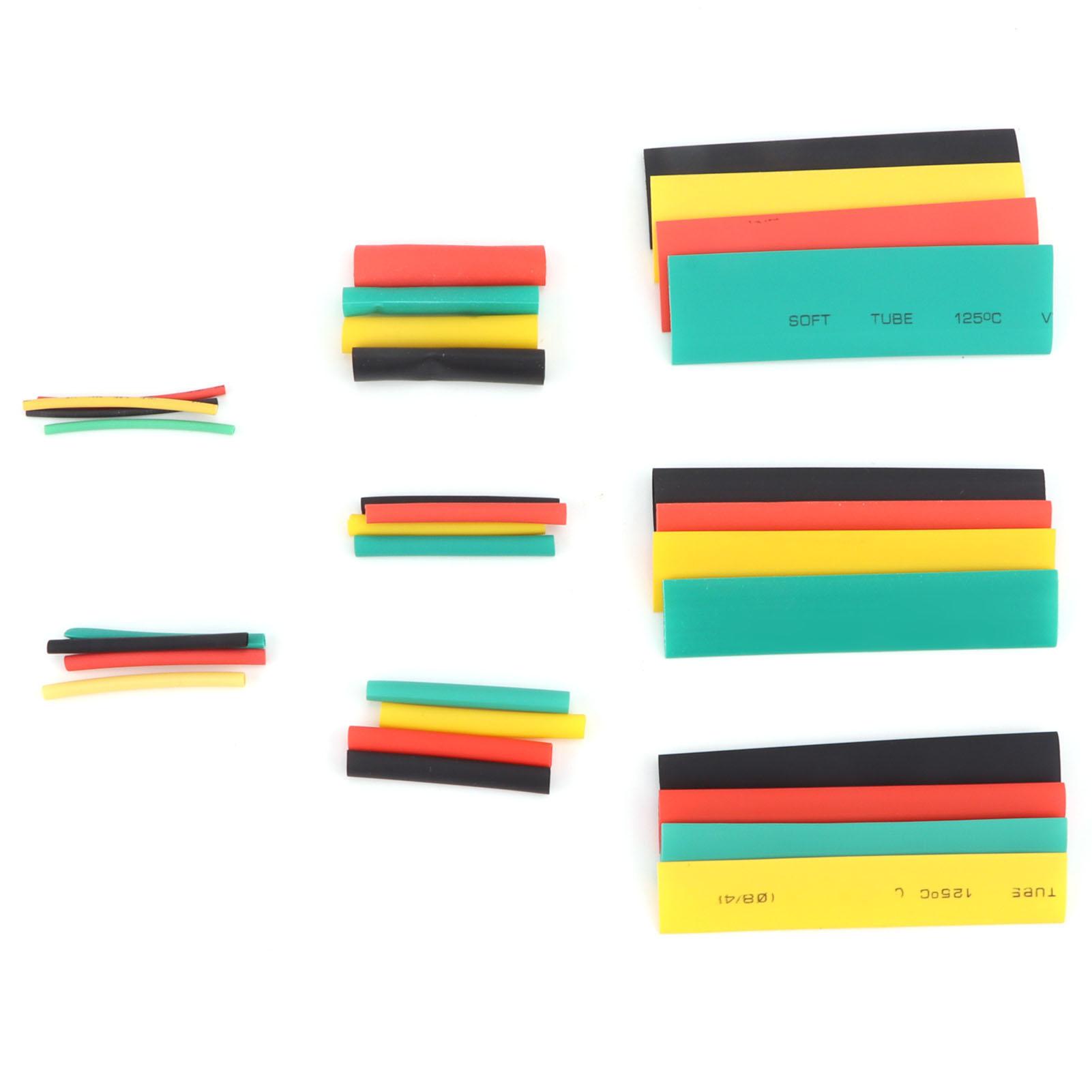 

328PCS Heat Shrink Tubing Kit 4Color Yellow Black Red Green Electronic Components