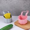 Strainer Faucet Organizer Sink Sponge Holder Storage Basket Soap Drain Rack Hanging Storage Basket