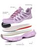 Fashion Safety Shoes Women Work Sneakers Structured Shoes pneumatic-Proof Protective Shoes Work Boots Steel Toe Shoes