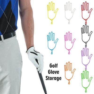 2 Adet Golf Eldiveni Tutucu Plastik Golf Eldiveni Gerdirici Destek Çerçevesi Saklama Askısı Koruyucu