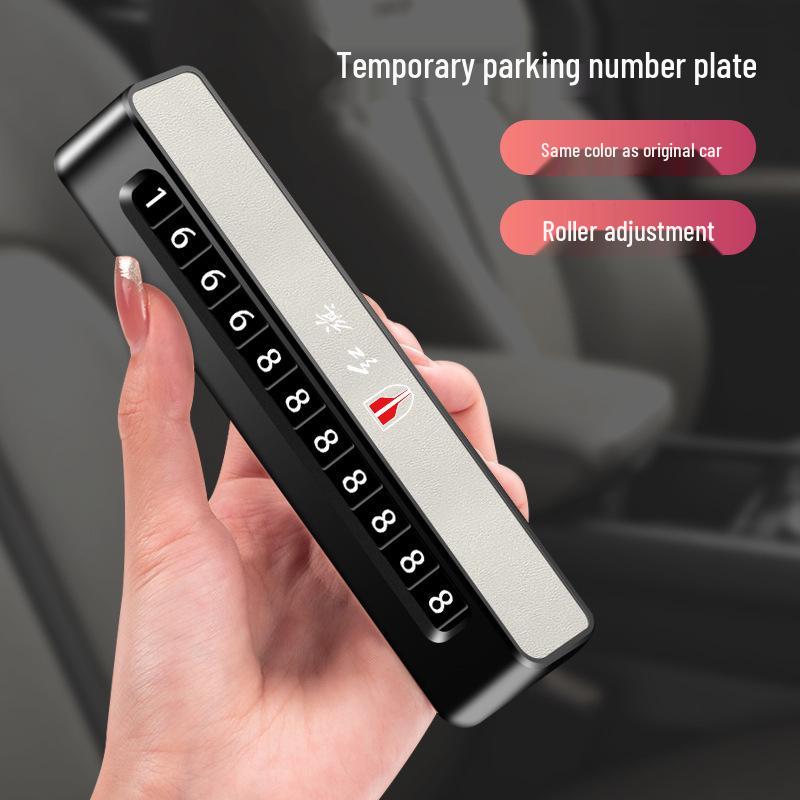 Kompatibel Hongqi HS5 H5 H9 H7 Tillfällig Parkeringsskylt för Högklassiga Bilar