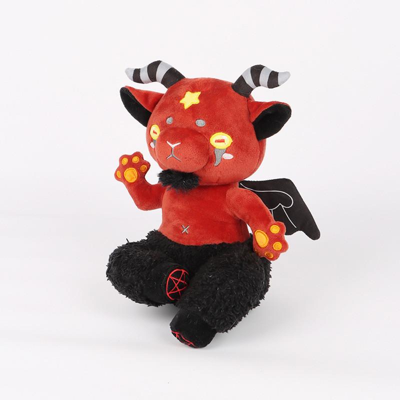 Baphomet Plush Toy With Soft Pp Cotton Fill For Collectors And Plush Enthusiasts