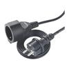 VDE Certified Waterproof European 3-Pin Plug Extension Cord