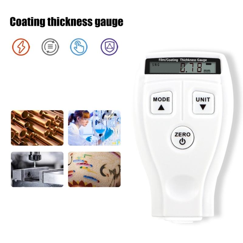 Professional Vehicle Paint Depth Meter Gauge Car Coating Thickness Measurement Tool For Auto Body Inspection Easy To Use