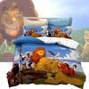 High-definition Digital Print 3-piece Bed Sheet Set For Queen Size Bed Modern Simple Style