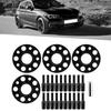 Car Hub Centric Wheel Spacers Kit 20mm Replacement for W202 C Class C220 C230 C280 C43 1994‑2000Black
