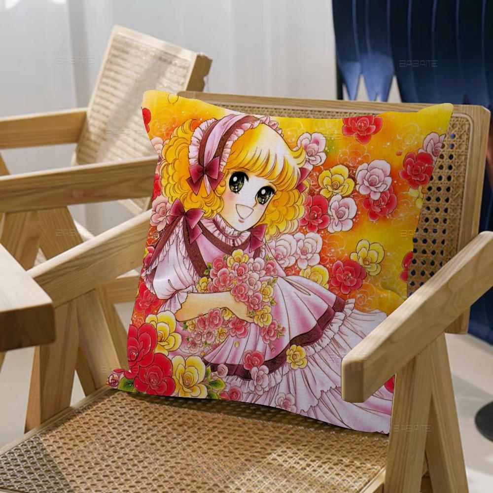 Anime Manga Candy Pillow Cover Design Cushion Cover Decor Holiday Decorati