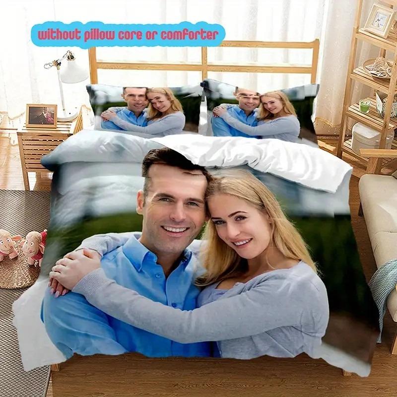 Images Duvet Cover Set Comforter Bedding Set 3D Children'S Quilt Cover King Size Bedroom Comforte Cute Printed