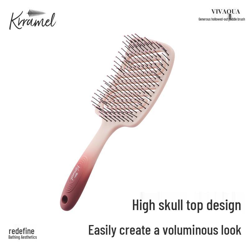 KRRAMEL Square Hollow Air Cushion Massage Comb Standard Size