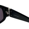 Used VALENTINO Sunglasses Stone No Prescription Women's