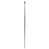 58-98cm Stainless Steel Extendable Telescopic Rod Rail Clothes Hanging Poles Clothing Organizer for