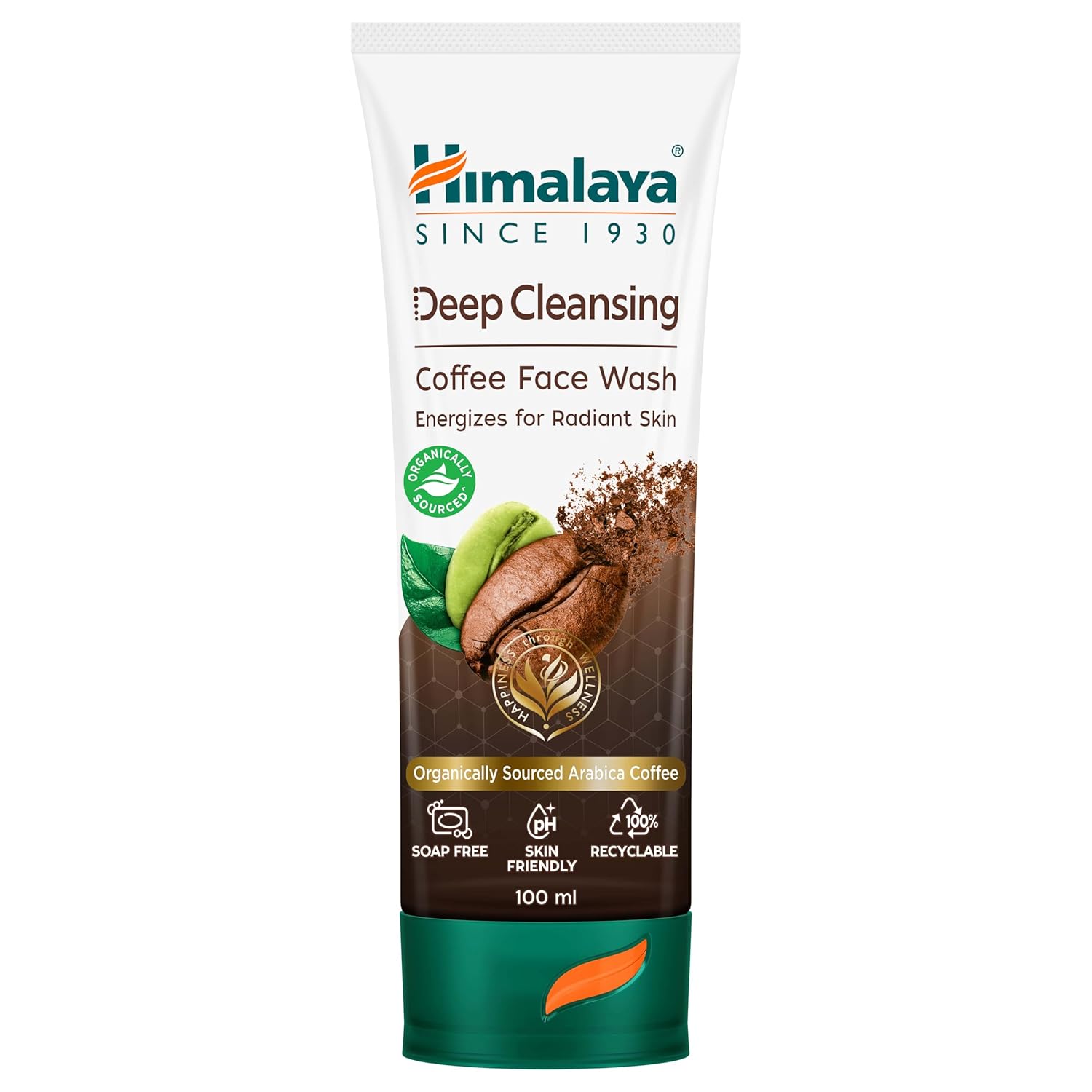 

Himalaya Deep Cleansing Coffee Face Wash 100 Ml Pack Of 1 Energizing Radiant Skin Cleanser For Daily Use