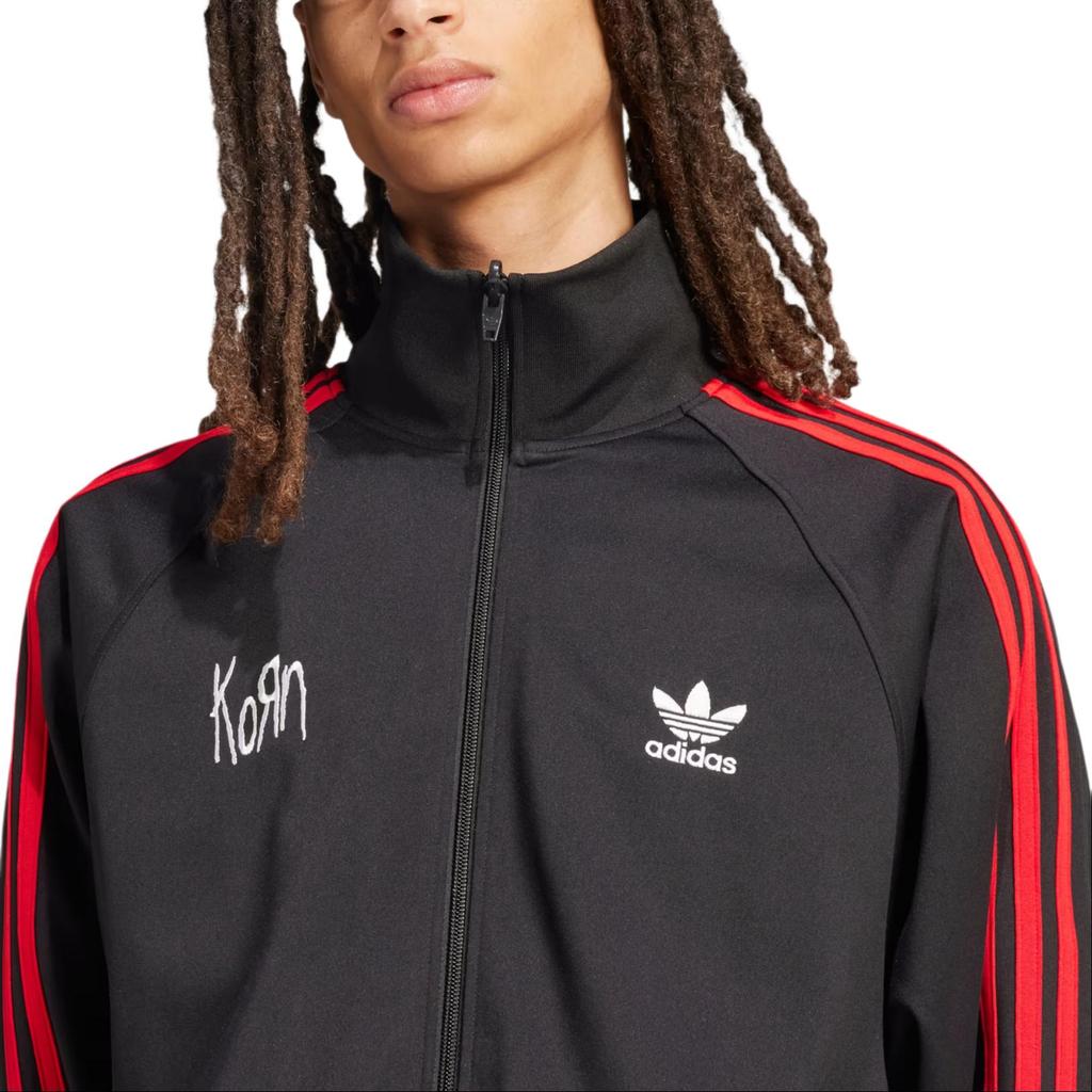 adidas Giacca da tuta X KoRn (AI24) Streetwear nero unisex JG1341