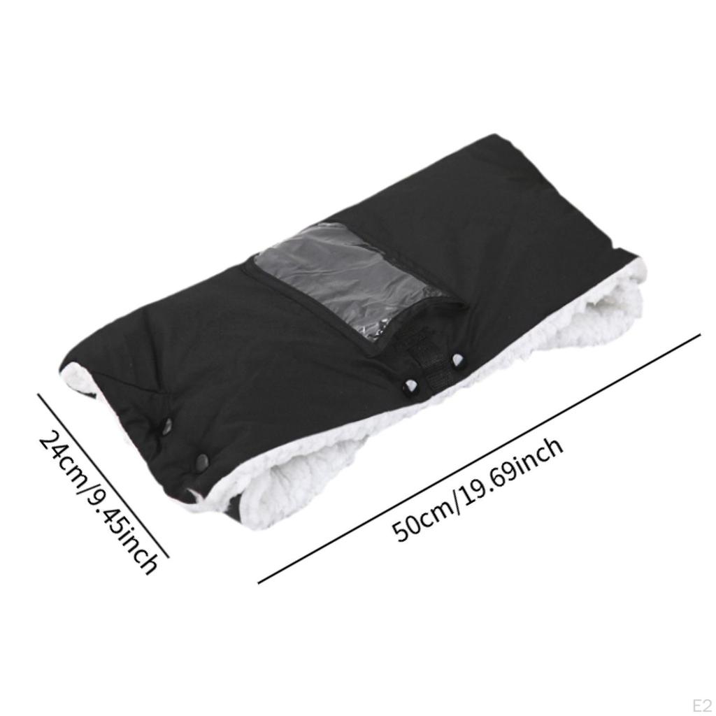 Mănuși Anti-Îngheț de Iarnă Cărucior Bebeluș Moale pentru Cărucior Exterior Echipamente pentru Animale de Companie