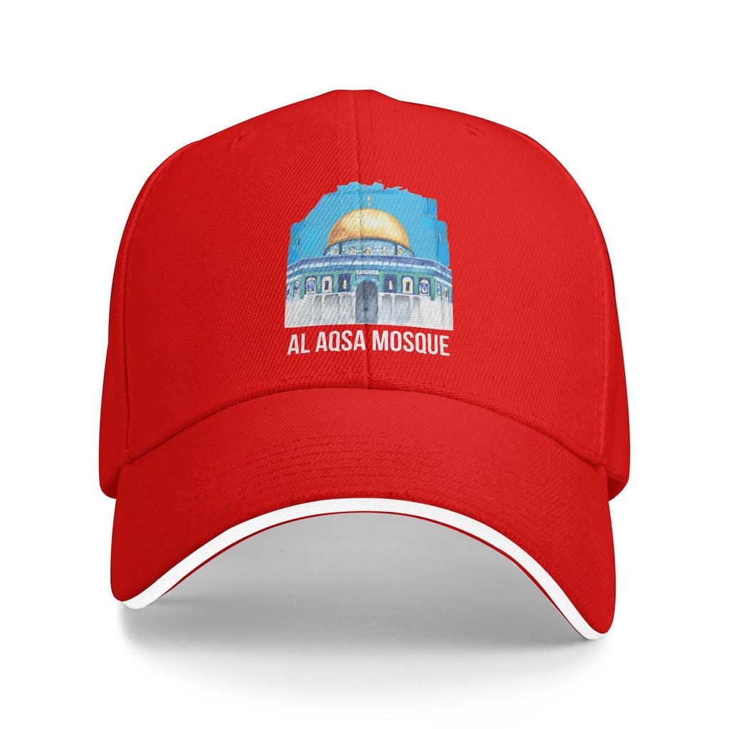 Al-Aqsa-Moschee Palästina Lässige Baseballkappe Sommer Trucker-Hut Sonnenschutz Outdoor-Sport Hip-Hop-Hüte Herren Mode Baseballkappen