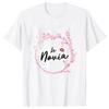 Spanish Team Bride Squad T-shirt Bachelorette Party Tshirt Bridal Wedding Future Bride To Be Tees Flowers Short Sleeved Tops
