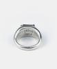 Sheen666 Soft Block Silver Ring Black (Type A)